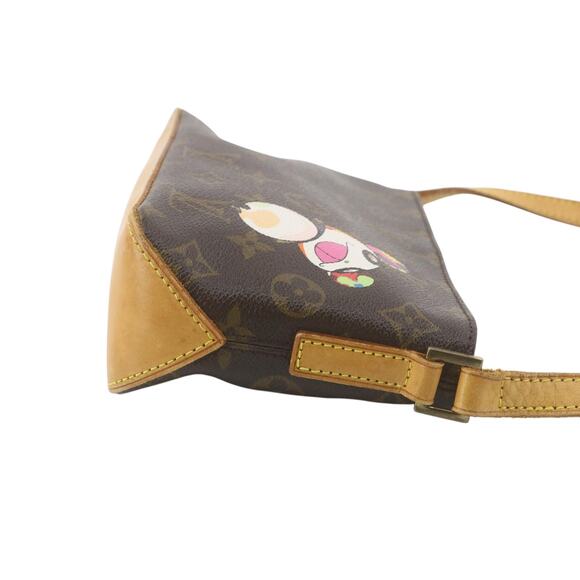 Louis Vuitton Panda Pochette Bag Trotteur Baguette Monogram Vintage Murakami LV - Picture 15 of 15